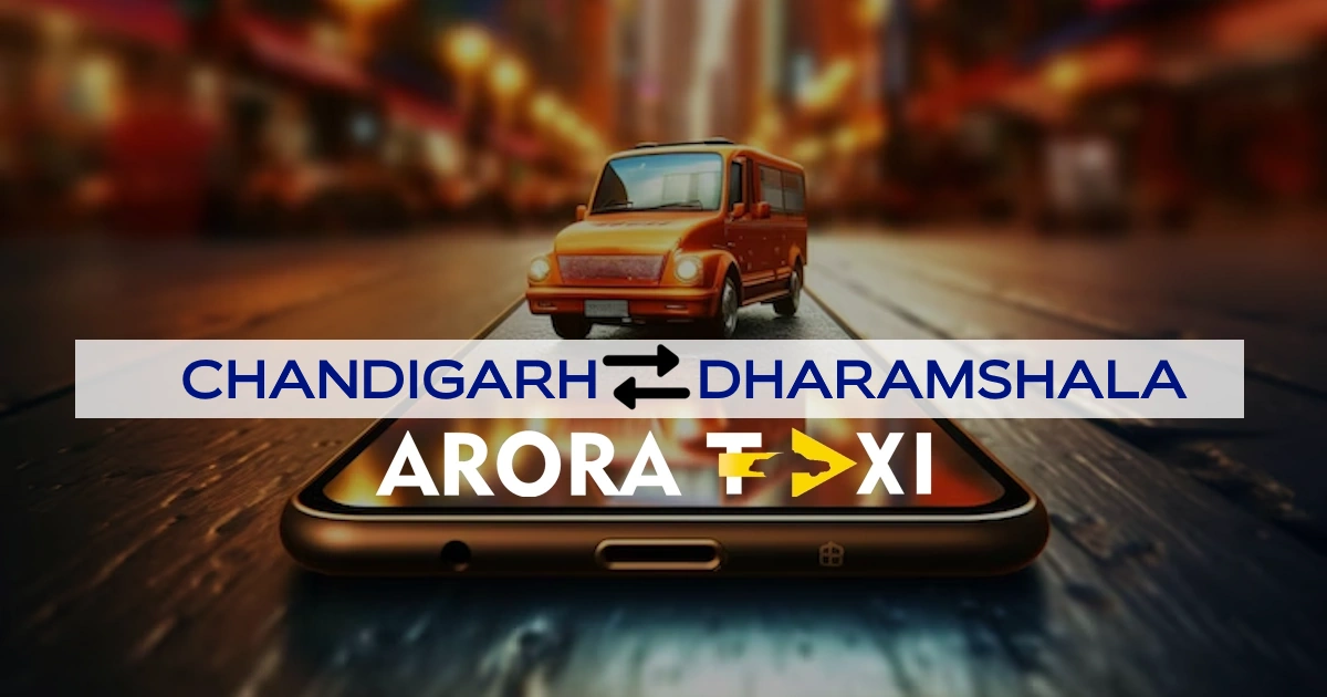 CHANDIGARH TO DHARAMSHALA Taxi