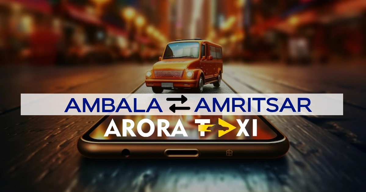 ambala to amritsar taxi