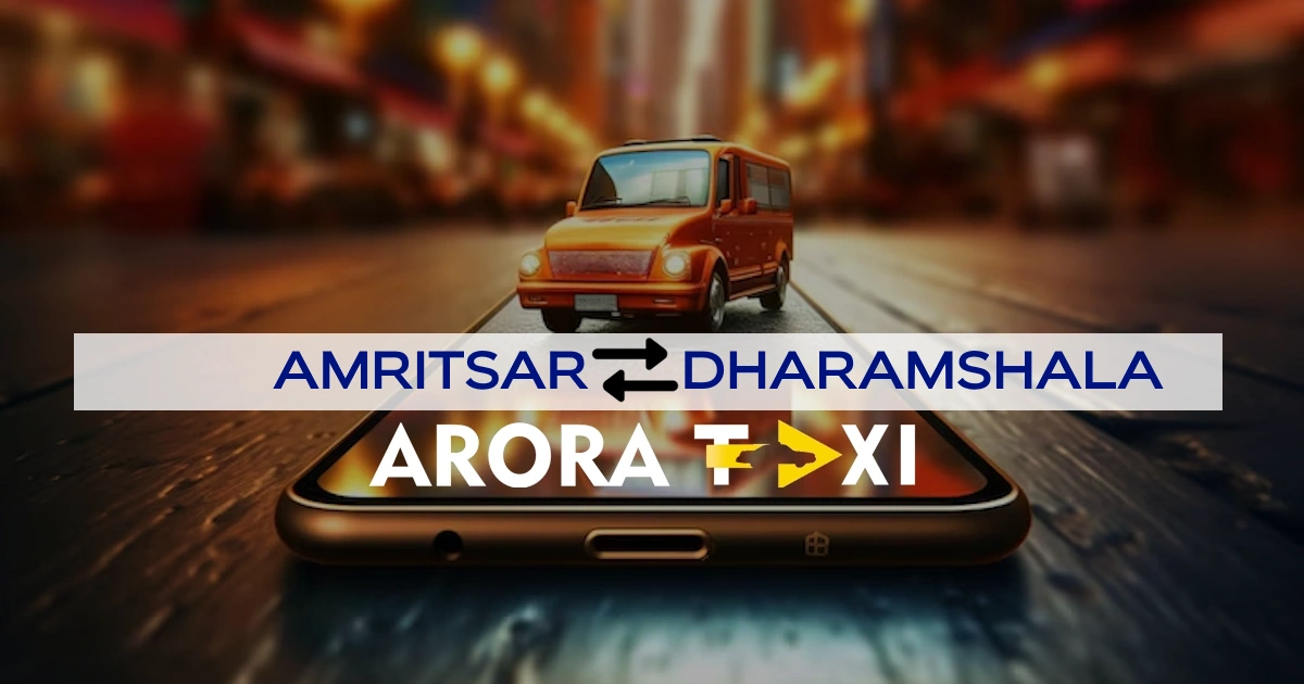 amritsar to DHARAMSHALA TAXI