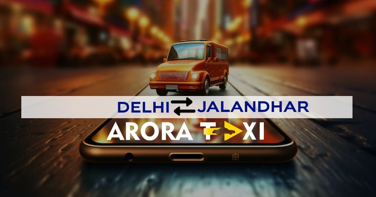 delhi to jalandhar taxi