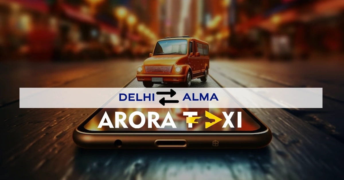 delhi to alma